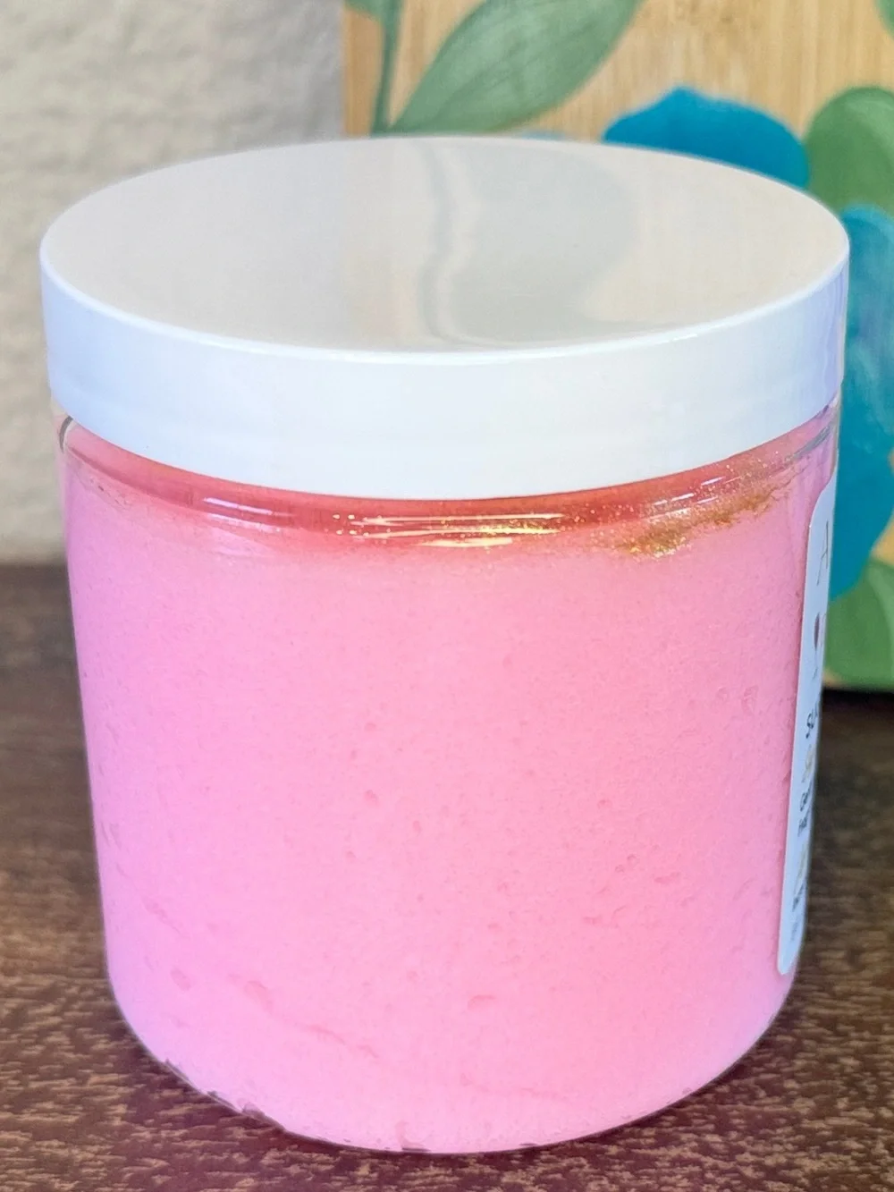 Aminnah Pink Champagne Sugar Polish, 8 fl oz